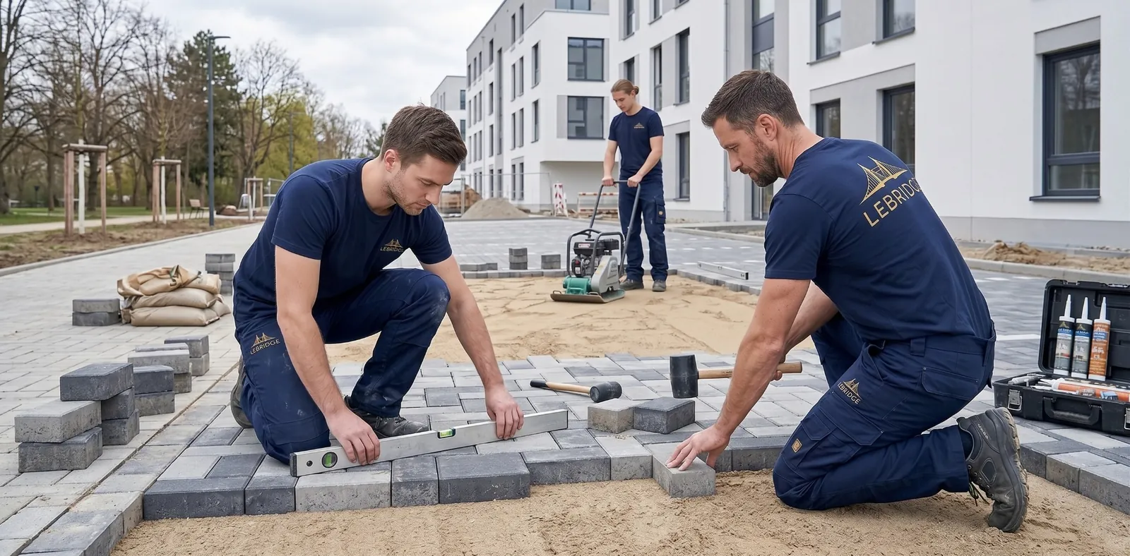 Pflasterarbeiten